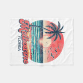 Melbourne Florida Fleecedecke (Vorderseite (Horizontal))
