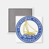 Melbourne, Florida Magnet (Vorderseite/Rückseite)