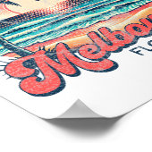 Melbourne Florida  Poster (Ecke)