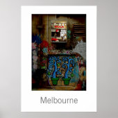 Melbourne Graffiti Poster (Vorne)
