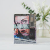 Melbourne-Graffiti-städtischer Postkarte (Stehend Vorderseite)