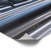 Melbourne Icon Poster (Ecke)