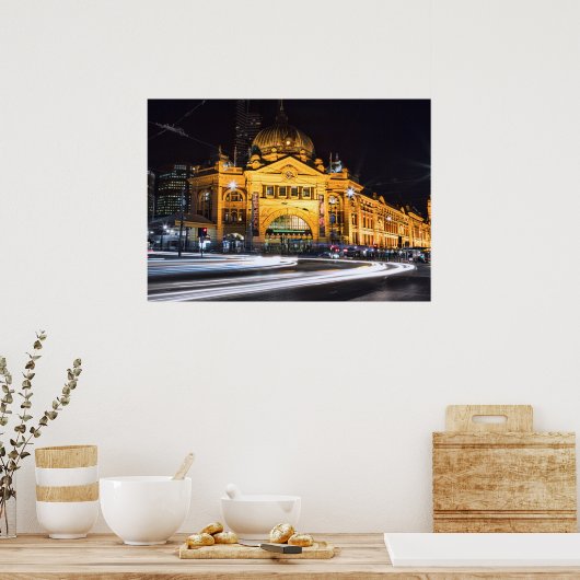 Melbourne Icon Poster (Küche)