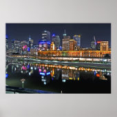 Melbourne in HDR. Poster (Vorne)