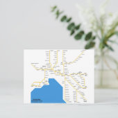 Melbourne.jpg Postkarte (Stehend Vorderseite)