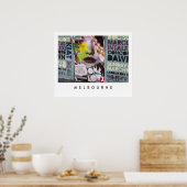 Melbourne Lanes No.1 Poster (Küche)