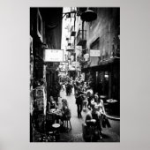 Melbourne Laneway Poster (Vorne)