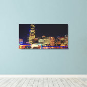 Melbourne Leinwanddruck (Insitu (Holzboden))