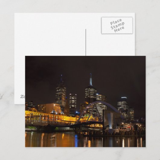 Melbourne Life Postkarte (Vorne/Hinten)