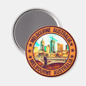 Melbourne magnet (Vorderseite/Rückseite)