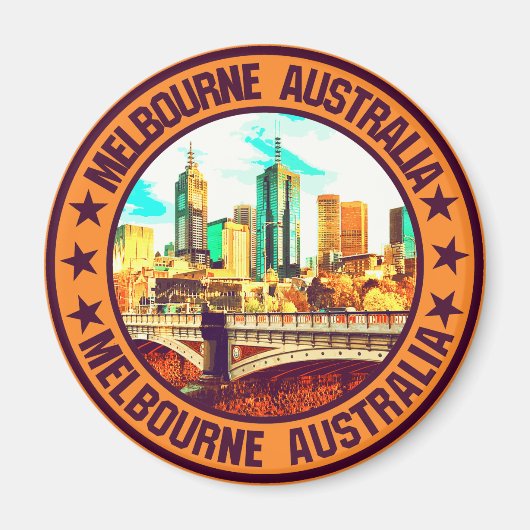 Melbourne magnet (Vorne)