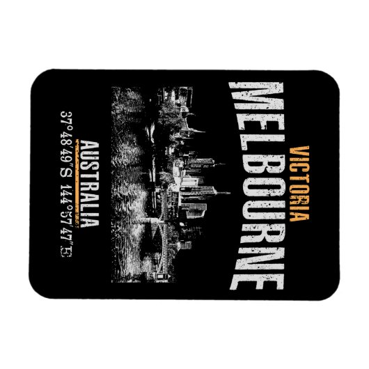 Melbourne Magnet (Horizontal)