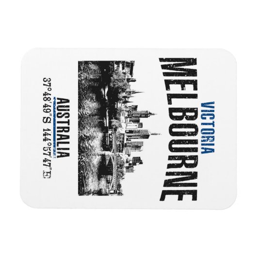 Melbourne Magnet (Horizontal)