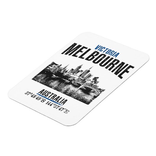 Melbourne Magnet (Linke Seite)