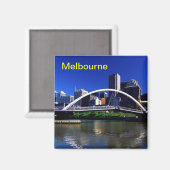 Melbourne-Magnet Magnet (Vorderseite/Rückseite)