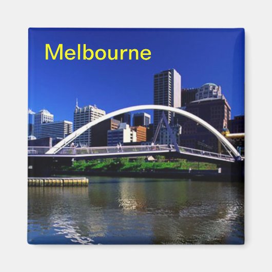 Melbourne-Magnet Magnet (Vorne)