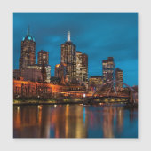 Melbourne Magnetkarte (Vorderseite)