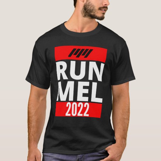 Melbourne Marathon 2022 Laufen T-Shirt (Vorderseite)