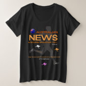 Melbourne Marathon 2025 T - Shirt (Design vorne)