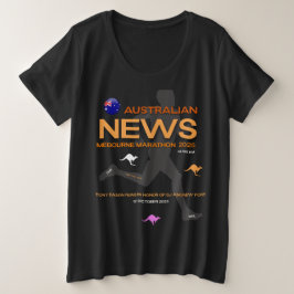 Melbourne Marathon 2025 T - Shirt