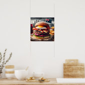 Melbourne Munchies: Outback Indulgence Poster (Küche)