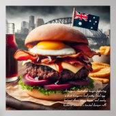 Melbourne Munchies: Outback Indulgence Poster (Vorne)