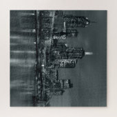 Melbourne nach Nacht Puzzle (Horizontal)