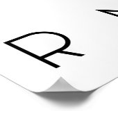 Melbourne Poster (Ecke)