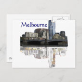 Melbourne Postkarte (Vorne/Hinten)