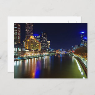 Melbourne Postkarte