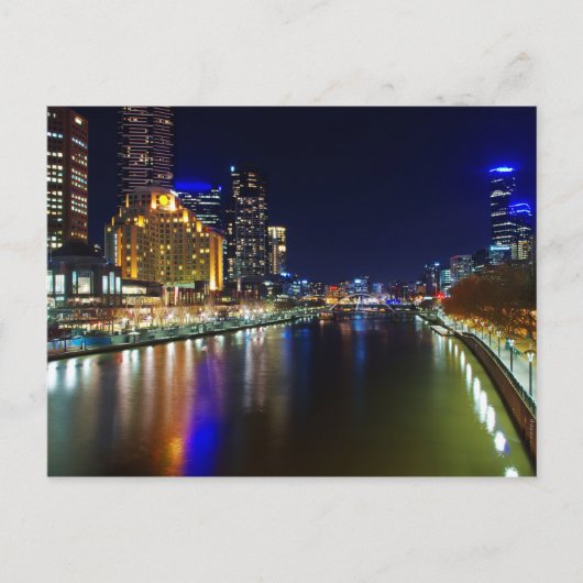 Melbourne Postkarte (Vorderseite)