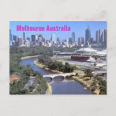 Melbourne Postkarte (Vorderseite)