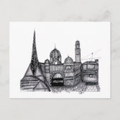 Melbourne Postkarte (Vorderseite)