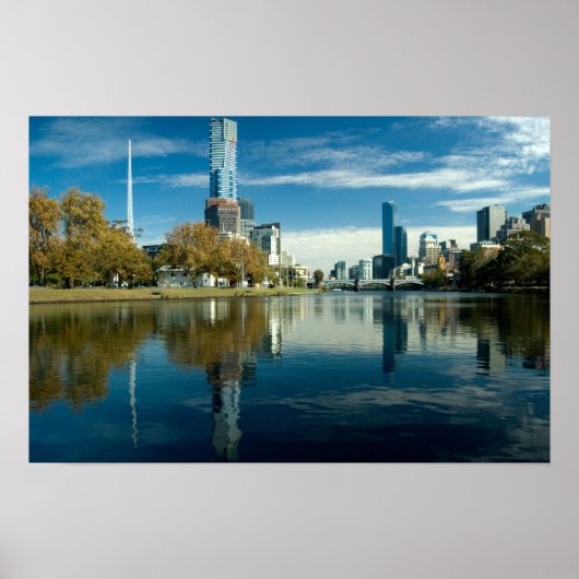Melbourne Reflection Poster (Vorne)