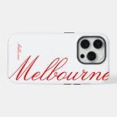 Melbourne - schöne iPhone-Hülle iPhone Hülle (Rückseite (Horizontal))