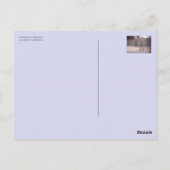 Melbourne Skateboarder Lomographie Postkarte (Rückseite)