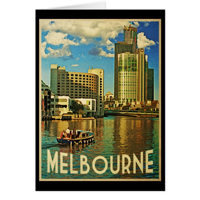 Melbourne Skyline Australien (Vorne)