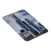 Melbourne Skyline Magnet (Rechte Seite)