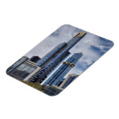 Melbourne Skyline Magnet (Linke Seite)