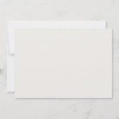 Melbourne-Skyline-Panorama-Postkarte Einladung (Rückseite)
