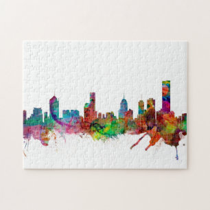 Melbourne-Skyline Puzzle