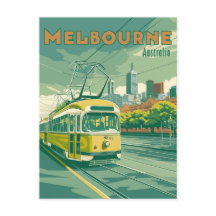 Melbourne Souvenir | Vintage Melbourne Tram