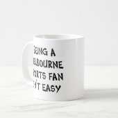 Melbourne-Sportfan, zu sein Kaffeetasse (Vorderseite Links)