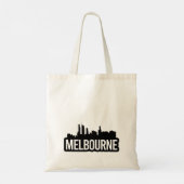 Melbourne Stadt Australien Victoria Skyline Souven Tragetasche (Rückseite)