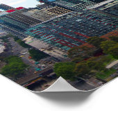 Melbourne Stadt Poster (Ecke)