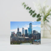 Melbourne Stadt Postkarte (Stehend Vorderseite)