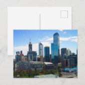 Melbourne Stadt Postkarte (Vorne/Hinten)