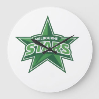 Melbourne Stars  Große Wanduhr