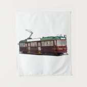Melbourne-Straßenbahn Wandteppich (Vorderseite)
