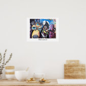 Melbourne Street Art / Grafitti Poster (Küche)